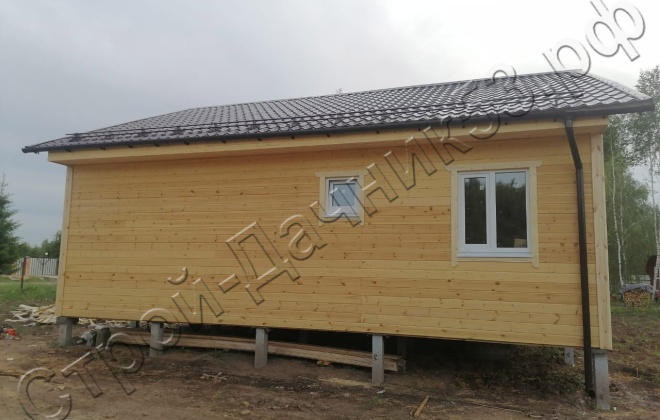 4 Каркасно-щитовой дом  Д-23, 9х9м, 81 М², Тульская область, Заокский район, село Яковлево. (7)